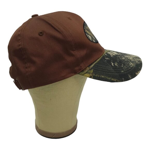 National Wild Turkey Federation Logo Patch Tuck Strap Cap Trucker Hunter Hat - Picture 13 of 15